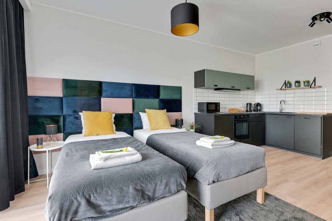 Apartament Walowa Shipyard กดัญสก์ ภายนอก รูปภาพ